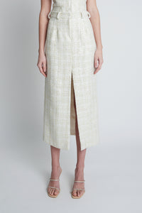 Tweed Ivory Skirt